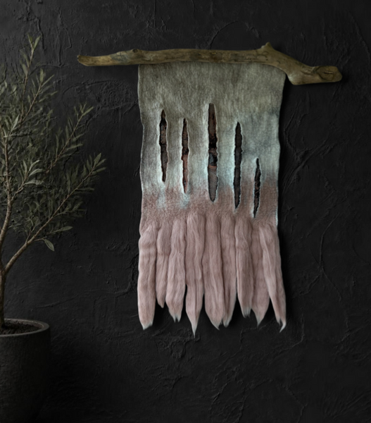 Wet Felted Collection | Stormy Mauve