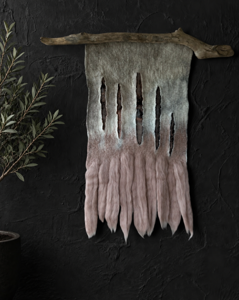 Wet Felted Collection | Mauve Canyon