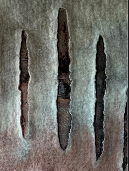 Wet Felted Collection | Stormy Mauve