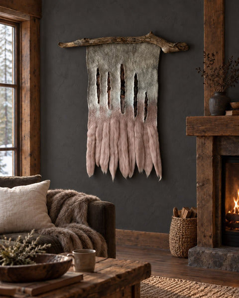 Felted Wool Collection | Mauve Canyon